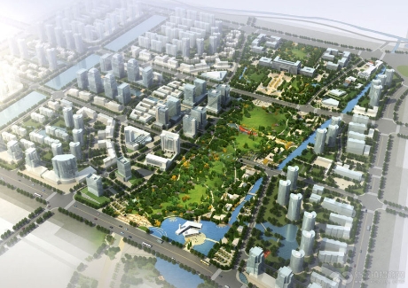 肇庆新区中央绿轴生态城开发项目