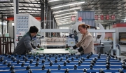 河南南阳钢化玻璃生产线项目