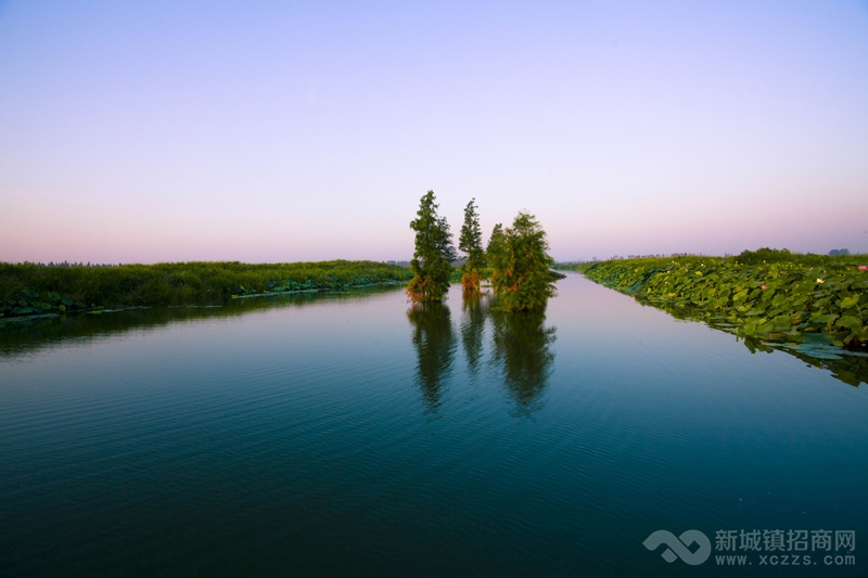 湖北朱湖国家湿地公园项目实景图