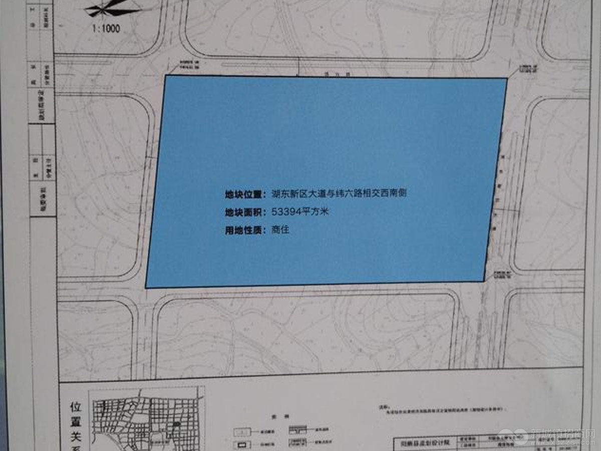 阳新县城东新区4号地块规划图