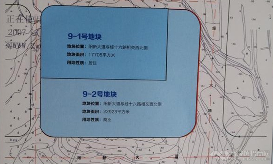 阳新县城东新区9-1号地块规划图