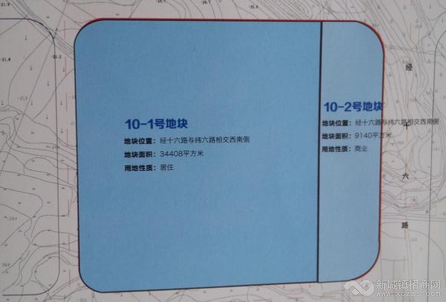 阳新县城东新区10-1号地块规划图