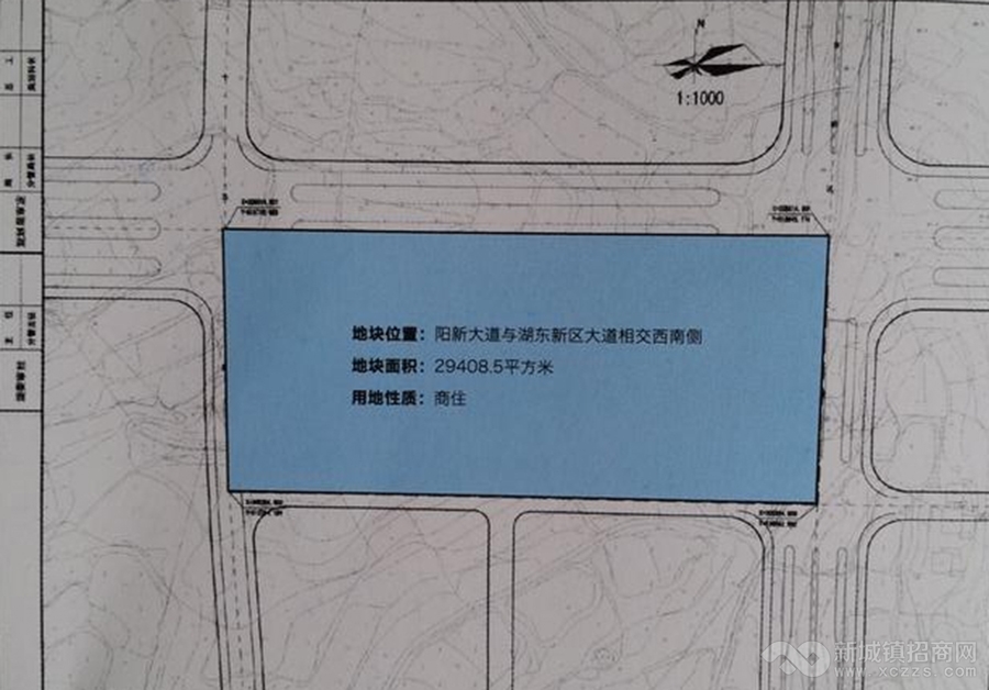 阳新县城东新区6号地块规划图