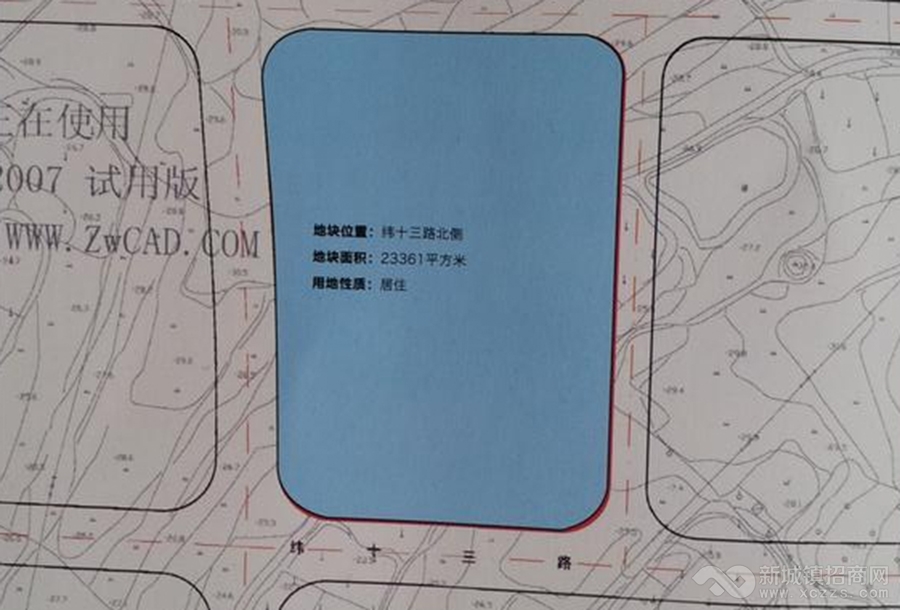 阳新县城东新区11号地块规划图