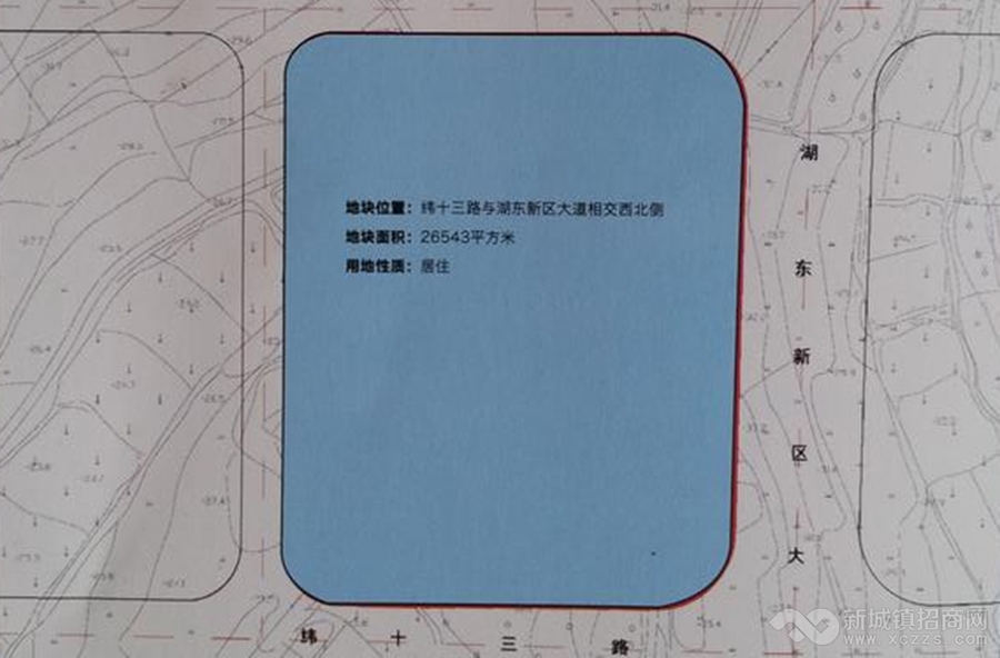 阳新县城东新区12号地块规划图