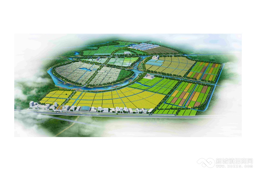 黄冈市黄州区现代农业科技示范园实景图