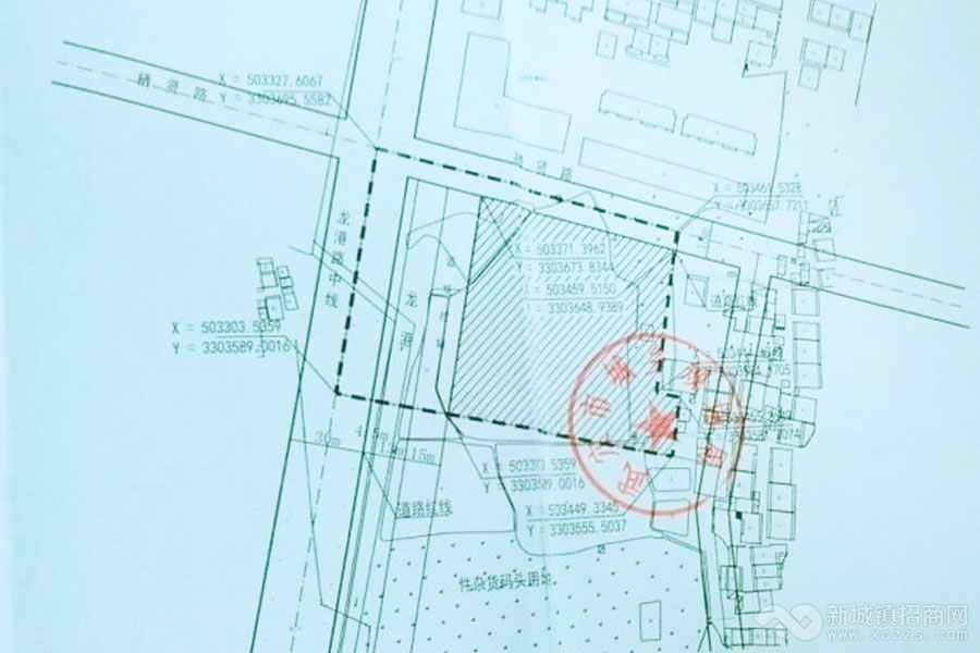 武穴市2014-030号地块规划图