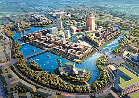 武汉四新方岛城市中央区及综合商业中心项目