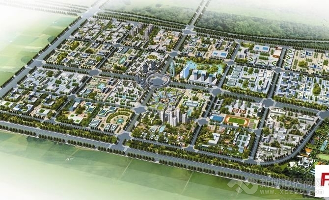 西安渭北(阎良)温商高端制造产业园实景图