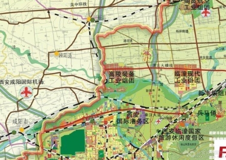  西安渭北(阎良)温商高端制造产业园实景图 