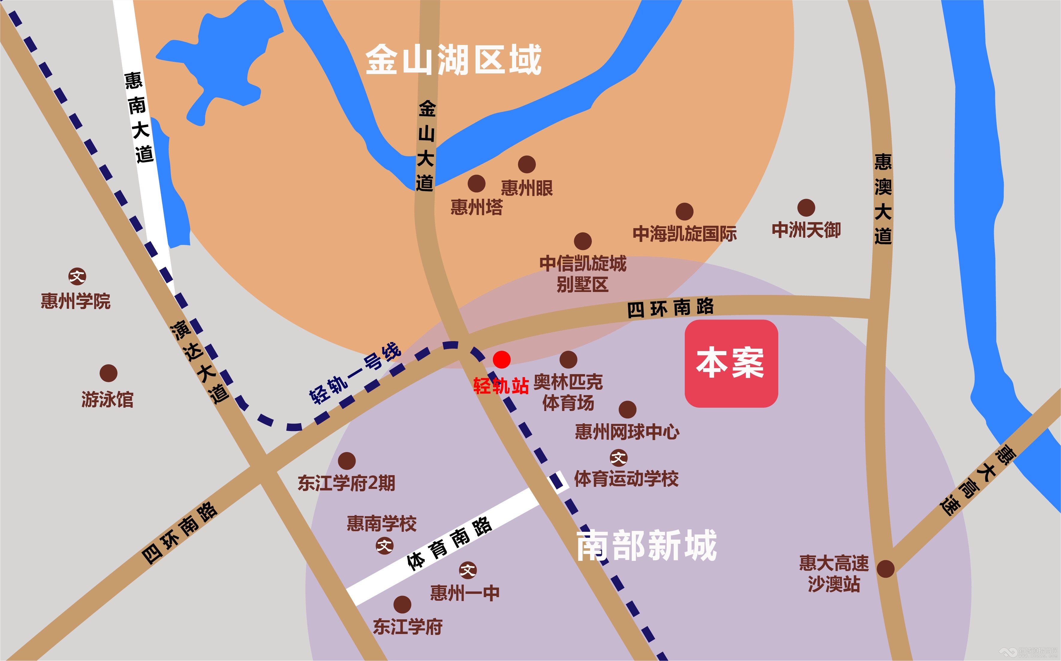 惠州市读者文化公园实景图
