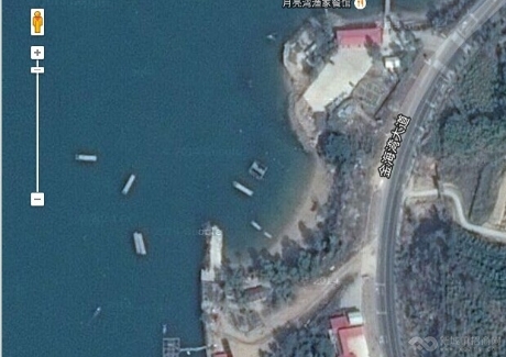 深圳东巽寮湾沙滩码头酒店用地出售实景图 