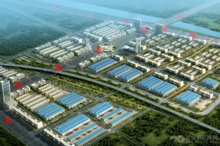 河北石家庄三环周边工业地实景图