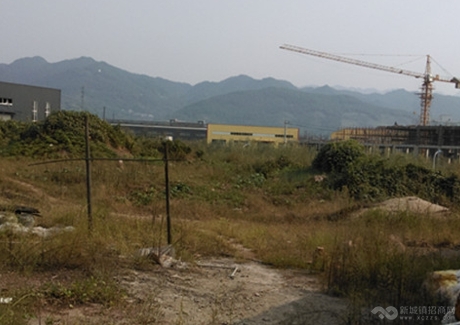  广安市前锋区工业集中区广安昶力电缆有限公司所有的工业出让土地实景图 