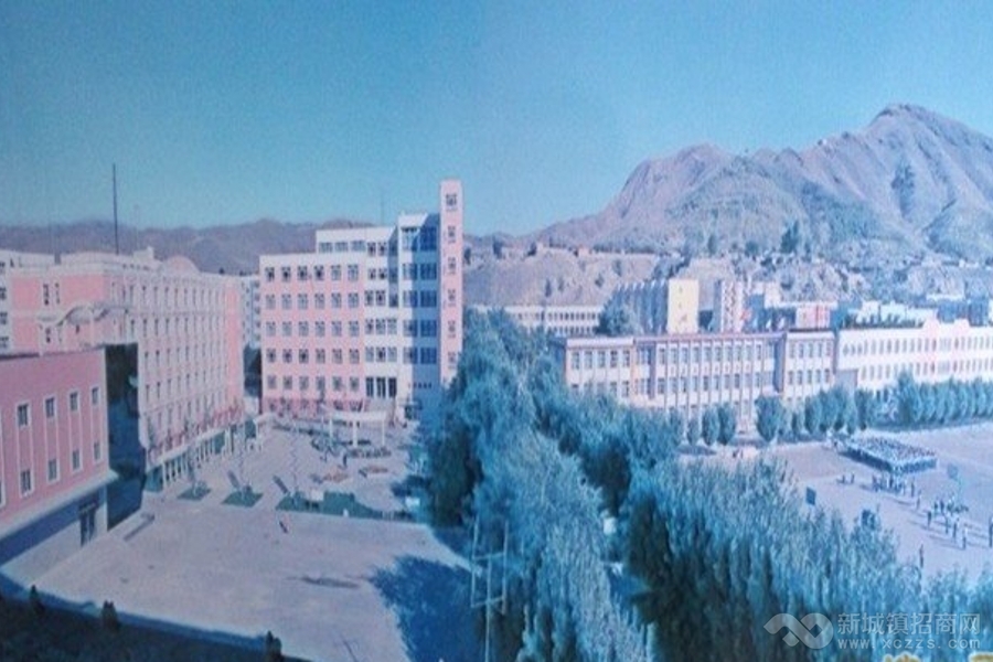 新疆阿勒泰二中老校区高品质优势地块项目出让实景图