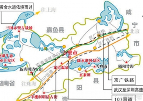  咸宁赤壁市21亩国有建设用地拍卖出让2185万实景图 