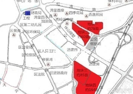  江西南昌湾里区土地第三轮旧城改造项目实景图 