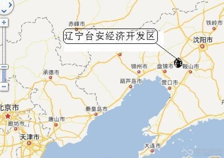  辽宁鞍山台安经济开发区50亩工业用地整体转实景图 