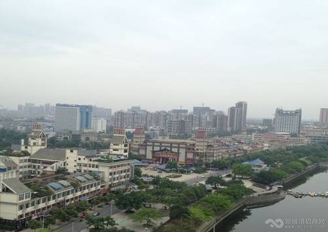  四川眉山东坡岛城市商业住宅用地出让实景图 