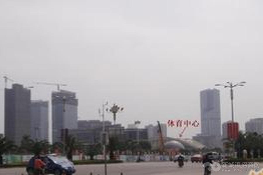 惠城区江北唯一商住地块出售 证件齐全 即可开发 大路边实景图