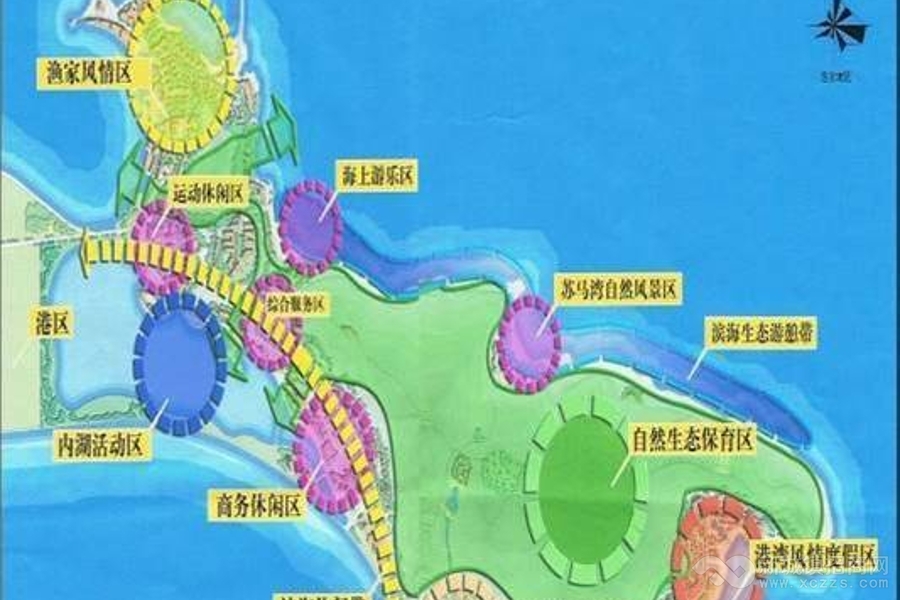 江苏省第一大岛（连岛）164亩住宅用地2.2亿元转让实景图