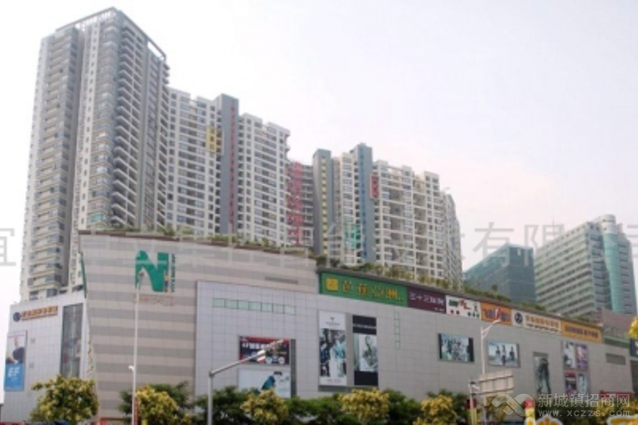 惠州市港惠新天地沃尔玛附近 商住用地出售 正对大马路边实景图