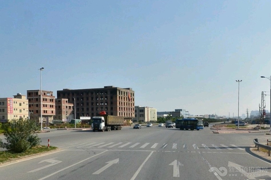 惠州市江北即205国道十字路口边全新独院厂房出售实景图