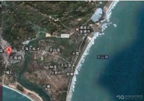 本人家族出售滨海湾区20万平商住地拥有一线山海沙滩