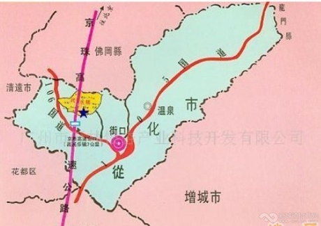  广东广州从化鳌头万林公司300亩山地转让实景图 