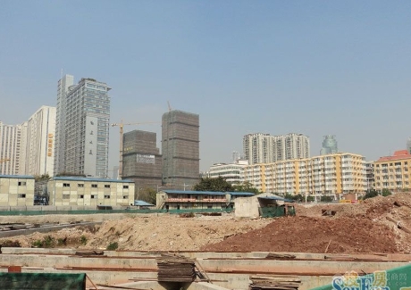  广州珠江新城罕有三合一商用项目地块实景图 